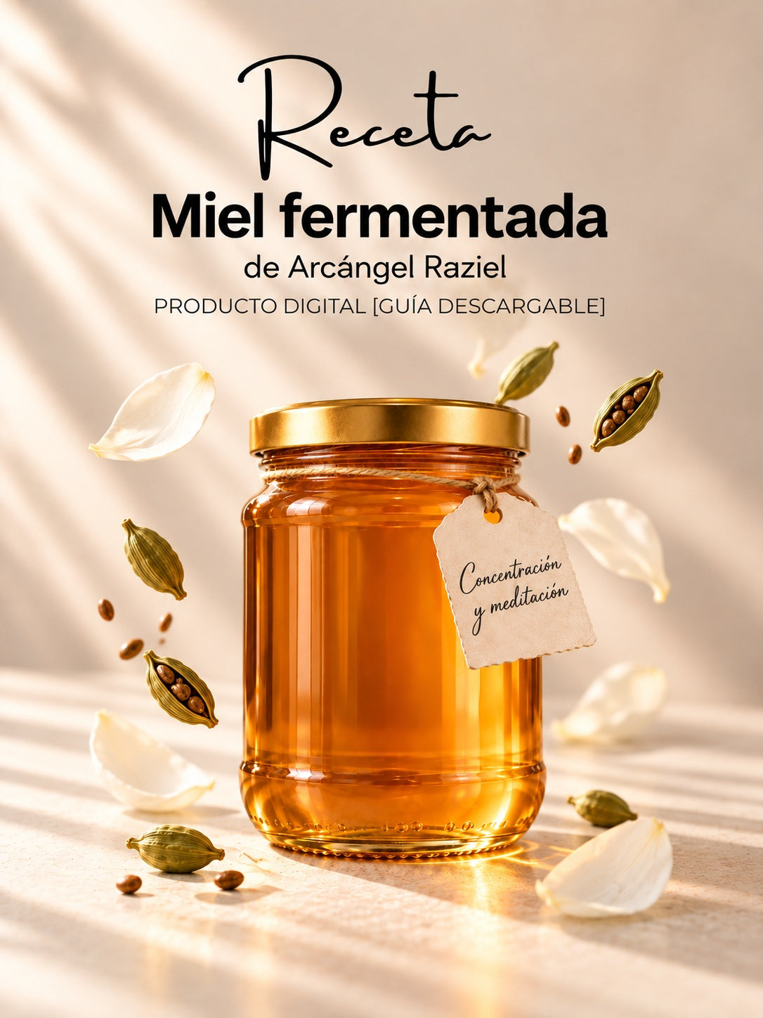 RECETA MIEL fermentada CONCENTRACIÓN Y MEDITACIÓN (digital)